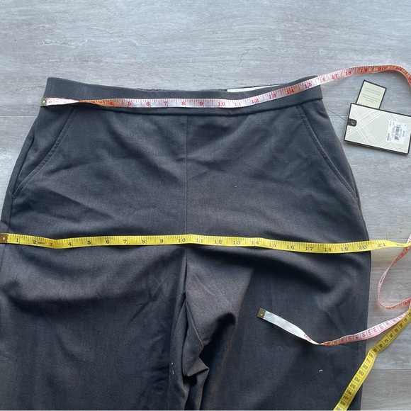 NWT Dana Buchman® Midrise Comfort-Waist Pull-On Gray Pants - 10 - Picture 6 of 7